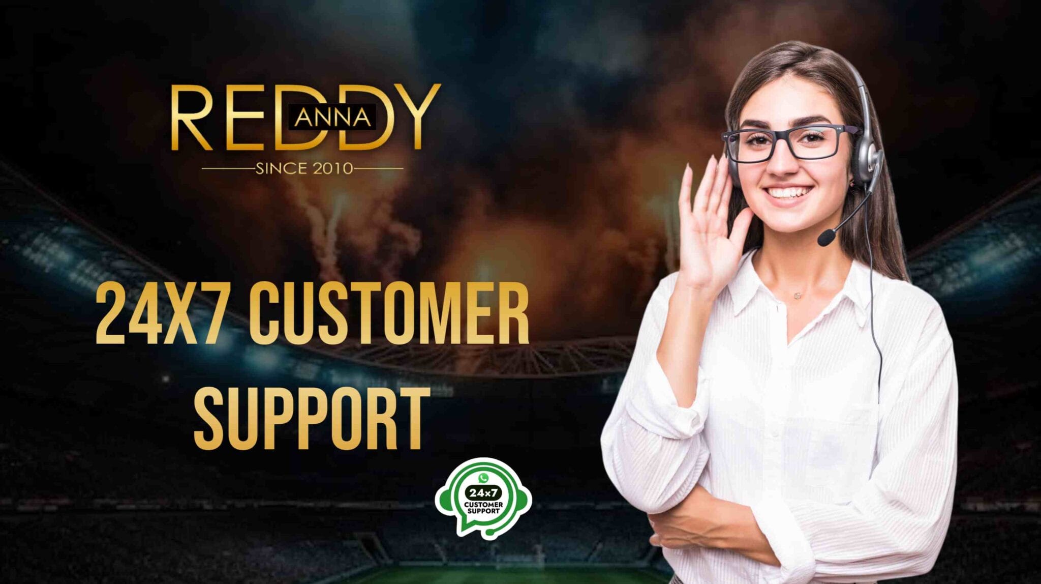 Reddy Anna banner — section width